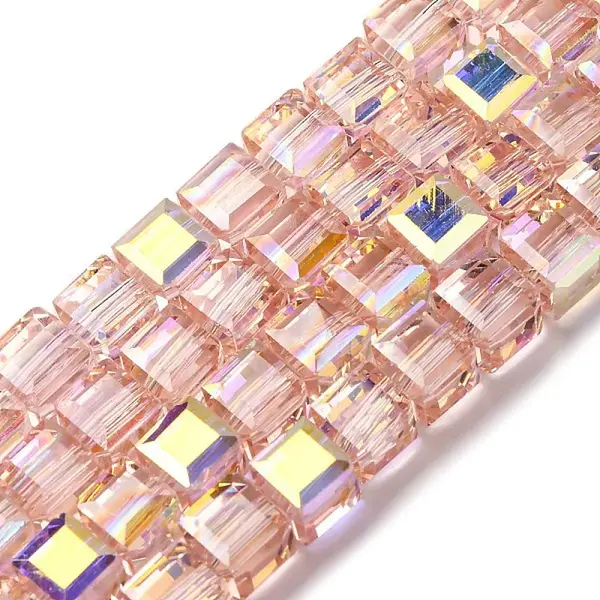 Electroplate Glass Beads Strands