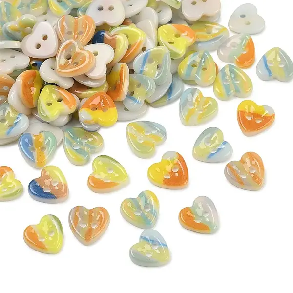 2-Hole Porcelain Buttons