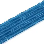 Transparent Glass Beads Strands