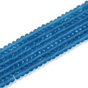 Transparent Glass Beads Strands