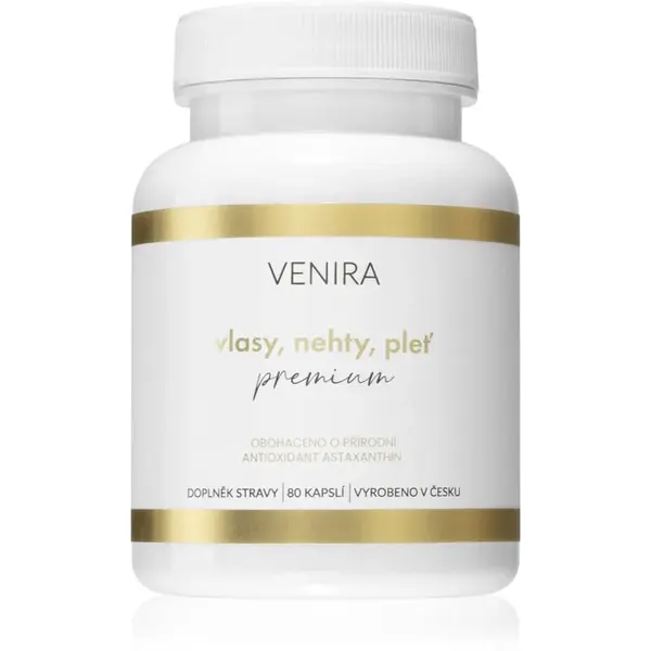 Venira Vlasy, nechty, pleť Premium kapsuly pre vlasy, nechty a pokožku 80 cps