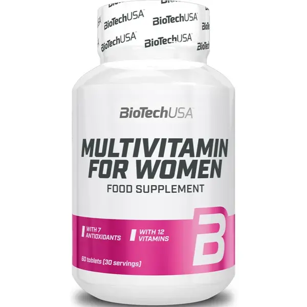 BioTechUSA Multivitamin for Women komplexný multivitamín pre ženy 60 tbl