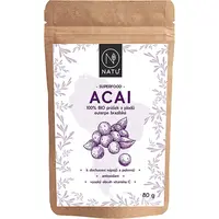 NATU Acai BIO prášok v BIO kvalite 80 g