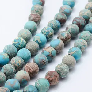 Natural Imperial Jasper Beads Strands