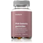 BeastPink Pink Beauty Gummies žvýkací měkké tobolky pro krásné vlasy a pokožku 60 ks