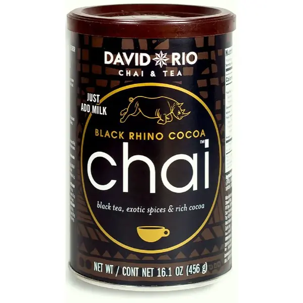David Rio Black Rhino Cococa Chai prášek na přípravu nápoje 456 g