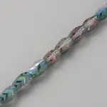 Transparent Electroplate Glass Beads