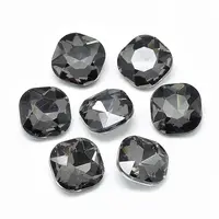 Pointed Back Glass Rhinestone Cabochons