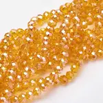 Electroplate Glass Beads Strands