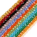 Transparent Glass Beads Strands
