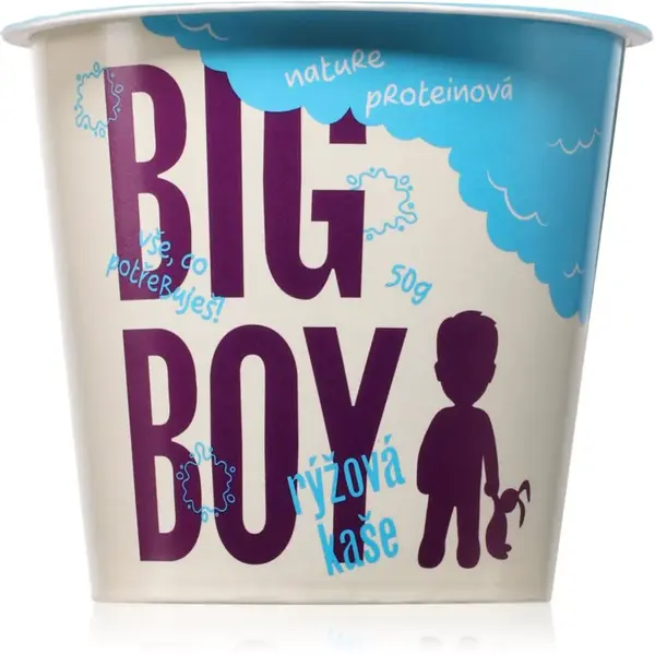 Big Boy Rýžová proteinová kaše V KELÍMKU instantná kaša s proteínom 50 g