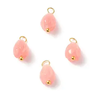 Synthetic Coral Charms