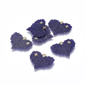 MIYUKI & TOHO Handmade Japanese Seed Beads Pendants