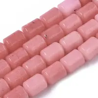 Natural Gemstone Rhodochrosite Stone Column Beads Strands