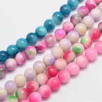 Natural & Dyed Malaysia Jade Bead Strands