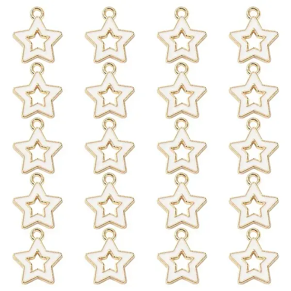 Alloy Enamel Pendants