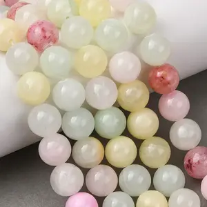 Natural Green Jade Beads Strands