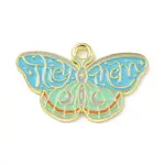 Alloy Enamel Pendants