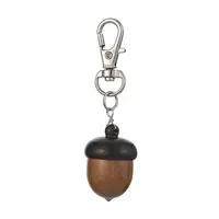 Acorns Disconnectable Wood Pendant Decoraiton