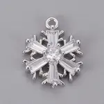 Brass Cubic Zirconia Pendants