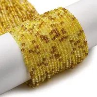 Transparent Glass Beads Strands