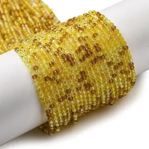 Transparent Glass Beads Strands