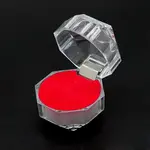 Transparent Plastic Ring Boxes