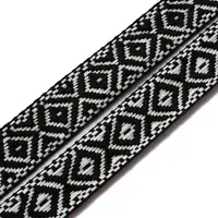 Ethnic style Embroidery Polyester Ribbons