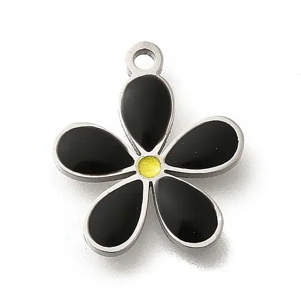 304 Stainless Steel Enamel Charms