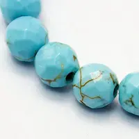 Natural Magnesite Beads Strands