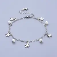 Brass Cable Chain Anklets