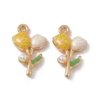 Alloy Enamel Pendants