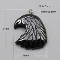 Non-magnetic Hematite Pendants