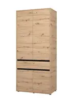 Šatní skříň 90 elmer - dub