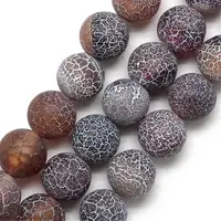 Natural Weathered Agate Bead Strands