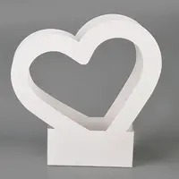 Valentine's Day Heart Shaped Paper Flower Storage Gift Boxes