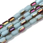 Electroplate Glass Beads Strands