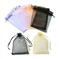 Organza Bags Jewellery Storage Pouches Wedding Favour Party Mesh Drawstring Gift