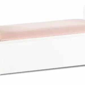 Lavice s úložným prostorem sunbow - béžová/růžová