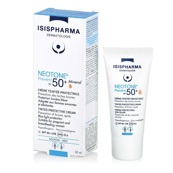 ISISPHARMA NEOTONE Prevent SPF50+ tónovaný krém proti pigmentovým skvrnám 30 ml