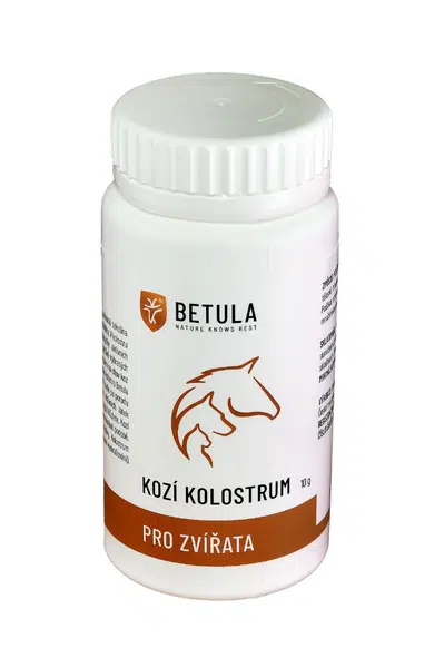 BETULA Kozí kolostrum pro zvířata 10 g