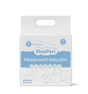 MonPeri Přebalovací podložky S 40 x 60 cm 15 ks