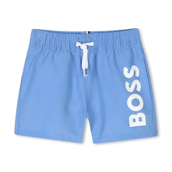 Dětské plavkové šortky BOSS modrá barva, J52069