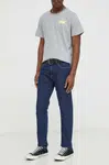 Džíny Levi's 512 SLIM pánské, tmavomodrá barva