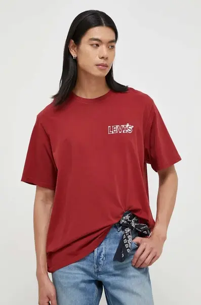 Levi's basic tričko pánské bavlněné RELAXED FIT TEE