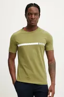 Bavlněné tričko BOSS T-Shirt RN Slim Fit
