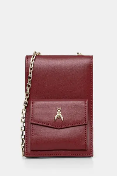 Kožená kabelka Patrizia Pepe