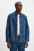 Džínová košile A.P.C. surchemise vittorio brodee