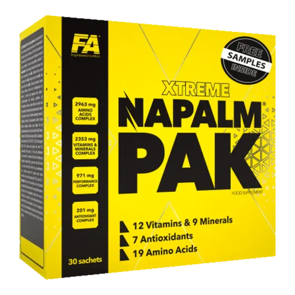 Fitness Authority Xtreme Napalm PAK - 30 sáčků
