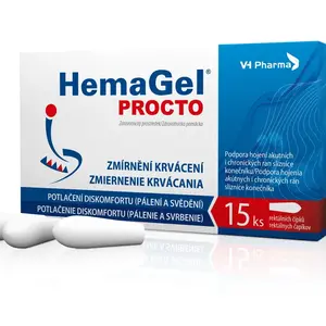 Hemagel PROCTO rektální čípky 15 ks